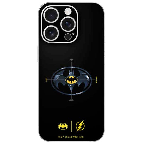 DC Comics The Flash Movie: Batman Multiverse Logos iPhone 16 Pro Skin